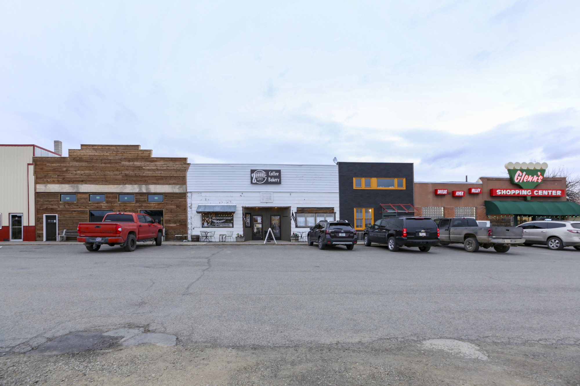 Downtown Clyde Park, Montana
